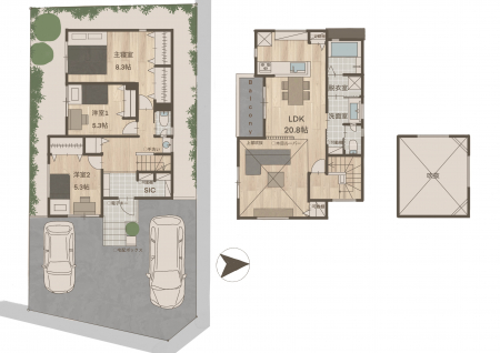 3LDK
ʐ/104.54ui31.62؁j
J[Xy[X2
